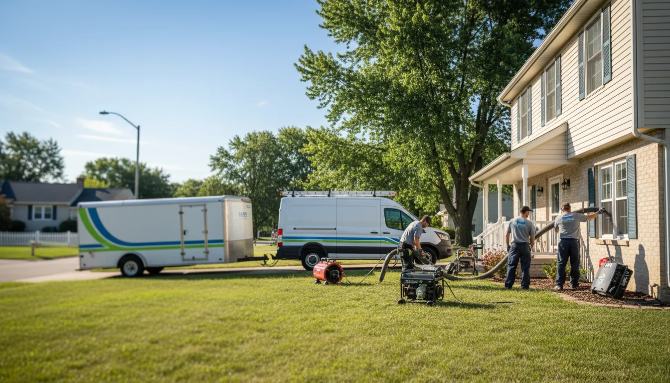 Flooded Basement Restoration And Cleanup With Repair in Buffalo, ND near me